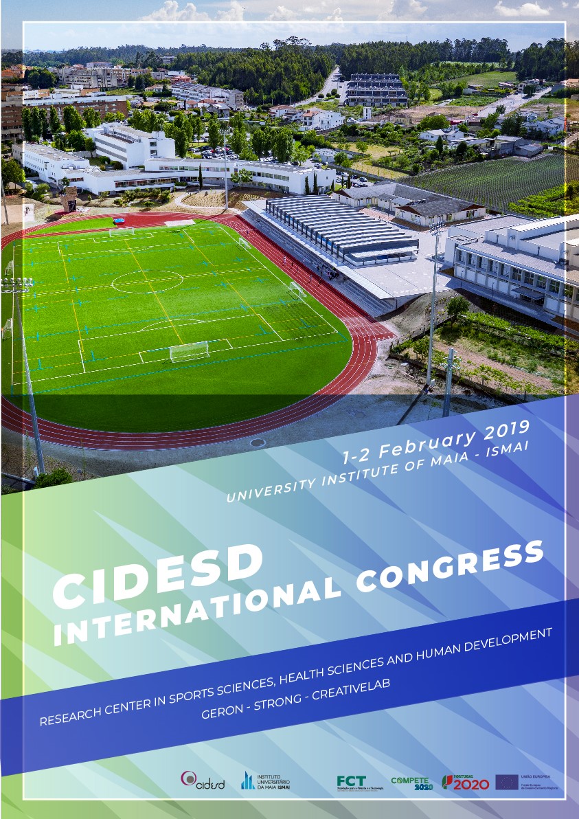 					Ver Vol. 15 N.º S1 (2019): Congresso Internacional CIDESD 2019
				