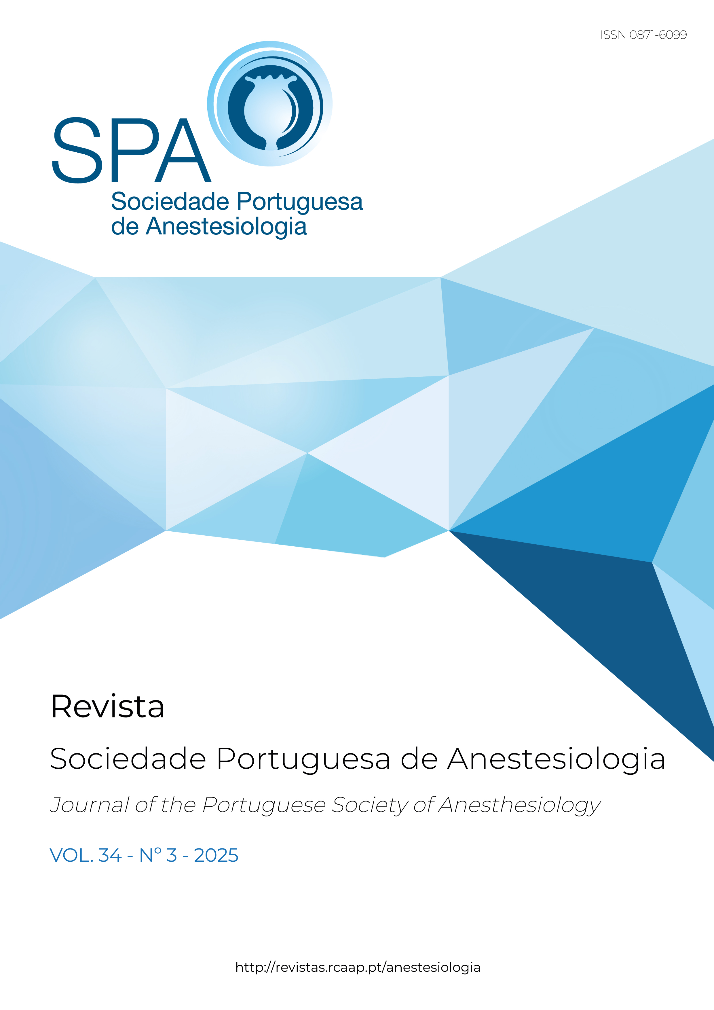 					View Vol. 34 No. 3 (2025): Revista da Sociedade Portuguesa de Anestesiologia
				