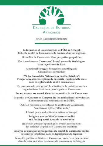 					View No. 42 (2021): O processo de paz do conflito de Casamansa
				