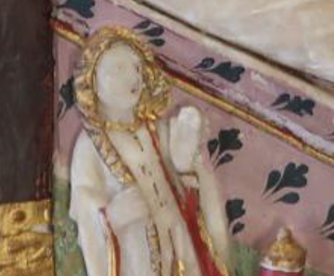 Reynistaður altarpiece, National Museum of Iceland inv. no. 1064, dated second-half 15th century