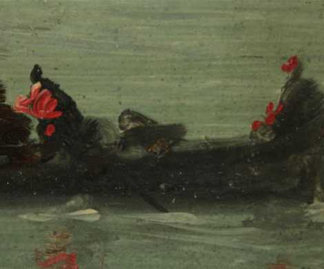 Detail of deteriorated areas