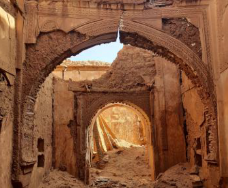 The architectural heritage of Kenadsa Ksar between ancient heritage and current state: keystone and decoration of the arcade