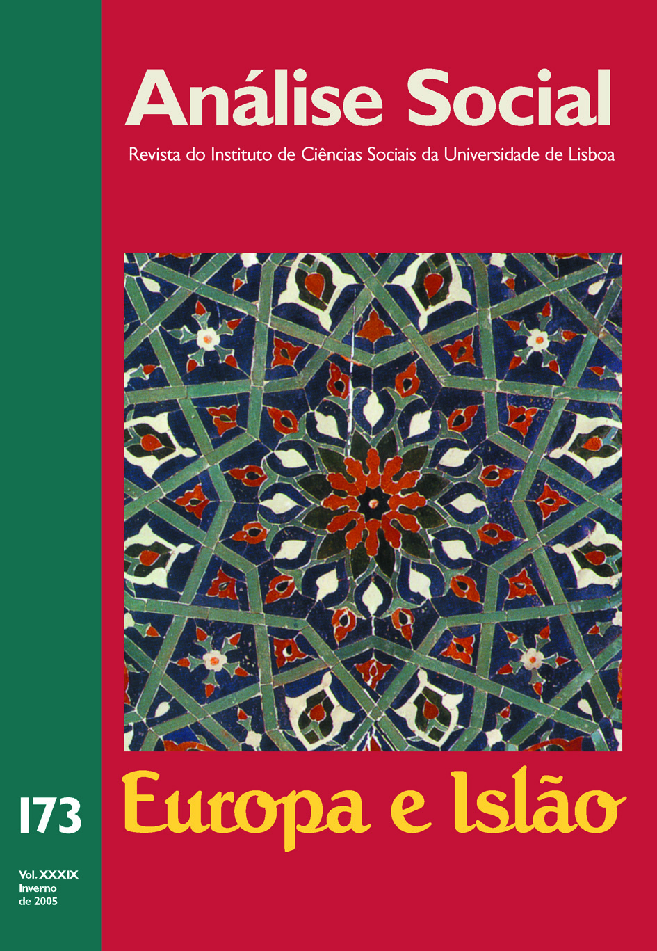 					Ver Vol. 39 N.º 173 (2005): Europa e Islão
				