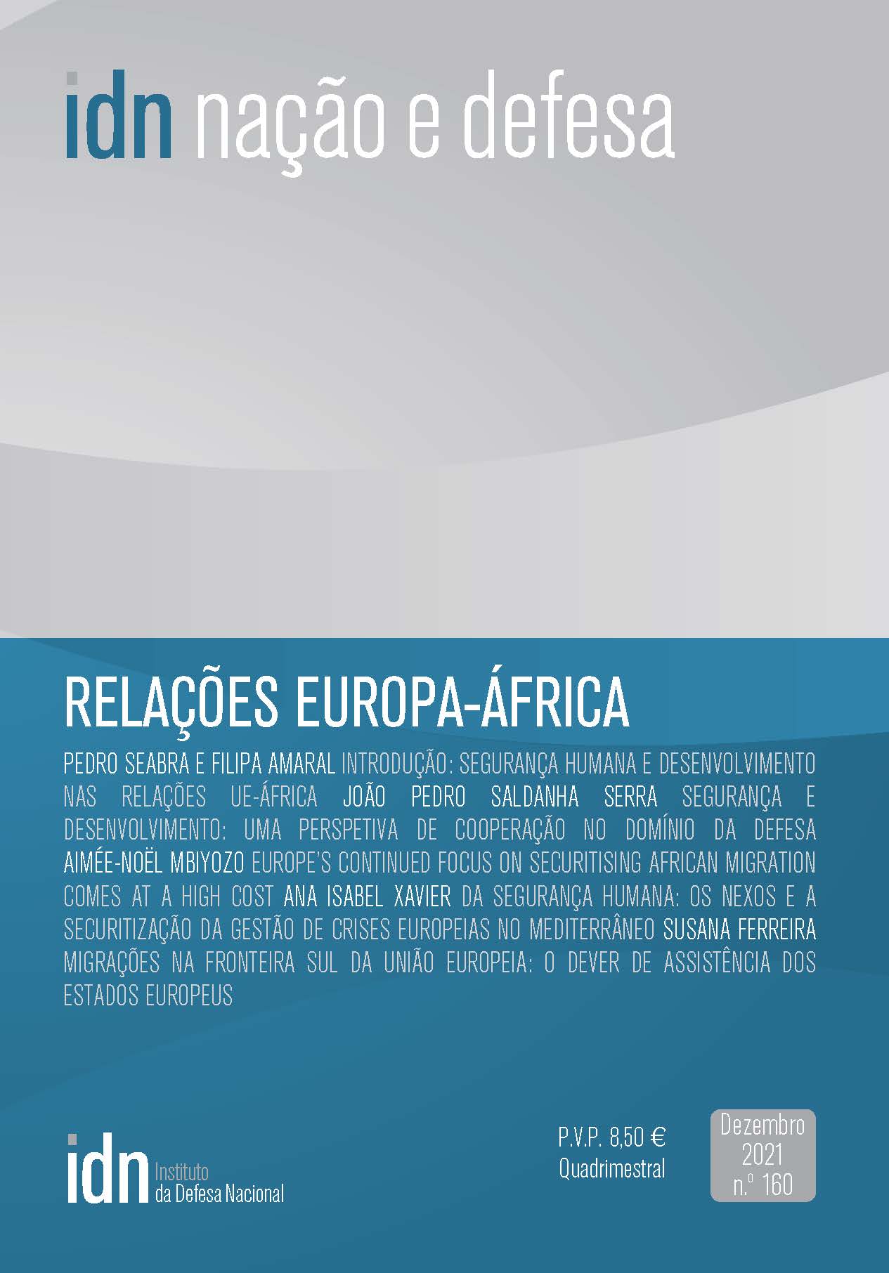					Ver N.º 160 (2021): Relações Europa-África
				