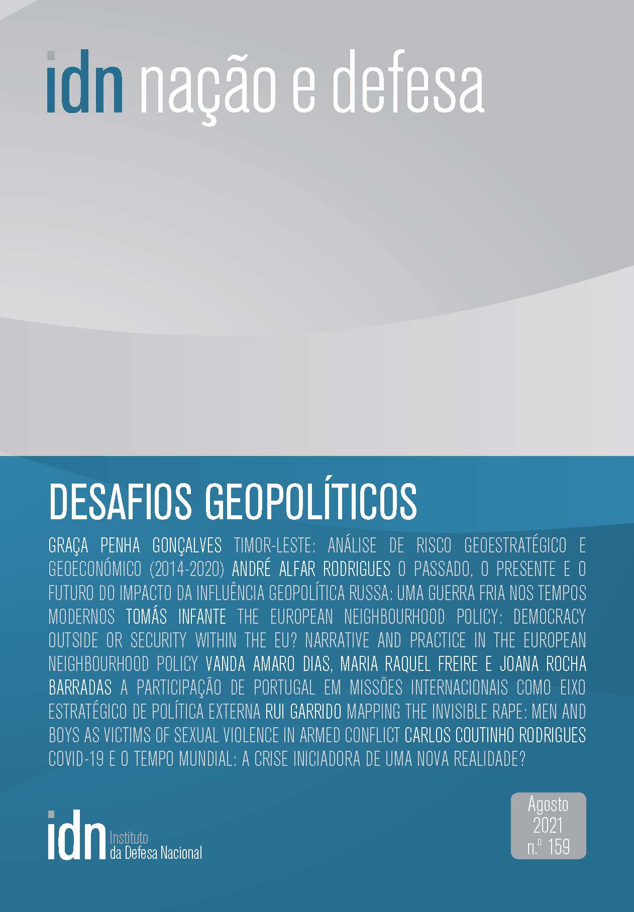 					View No. 159 (2021): Desafios Geopolíticos
				
