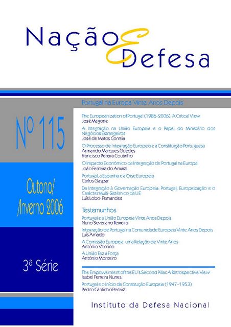 					Ver N.º 115 (2006): Portugal na Europa vinte anos depois
				